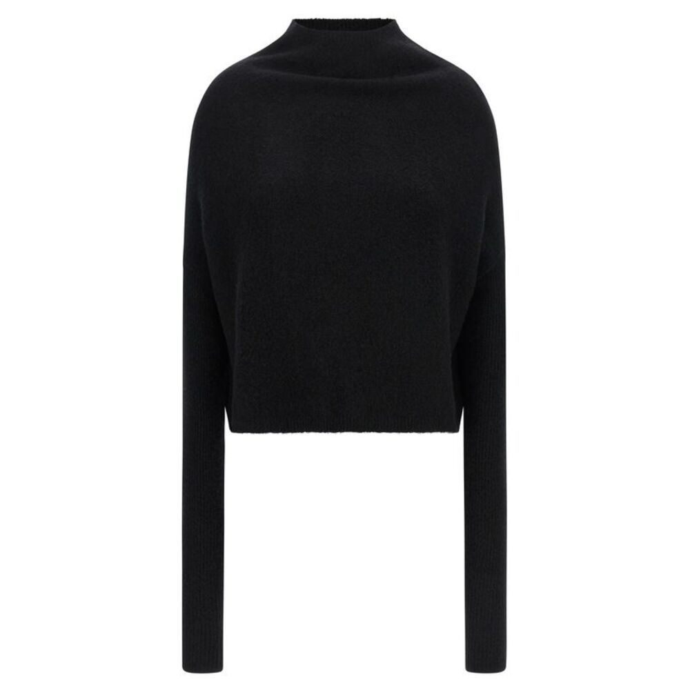 Rick Owens Black Cashmere Women's Cardigan